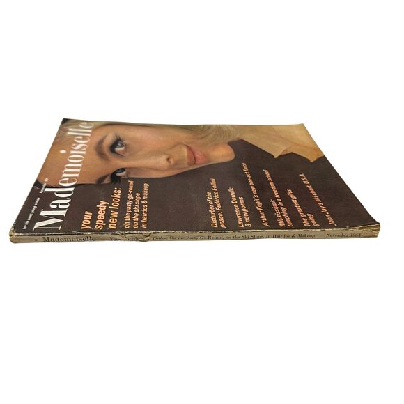 Mademoiselle Magazine November 1964 Mod Fashion Federico Fellini Lawrence Durrel - Picture 3 of 7